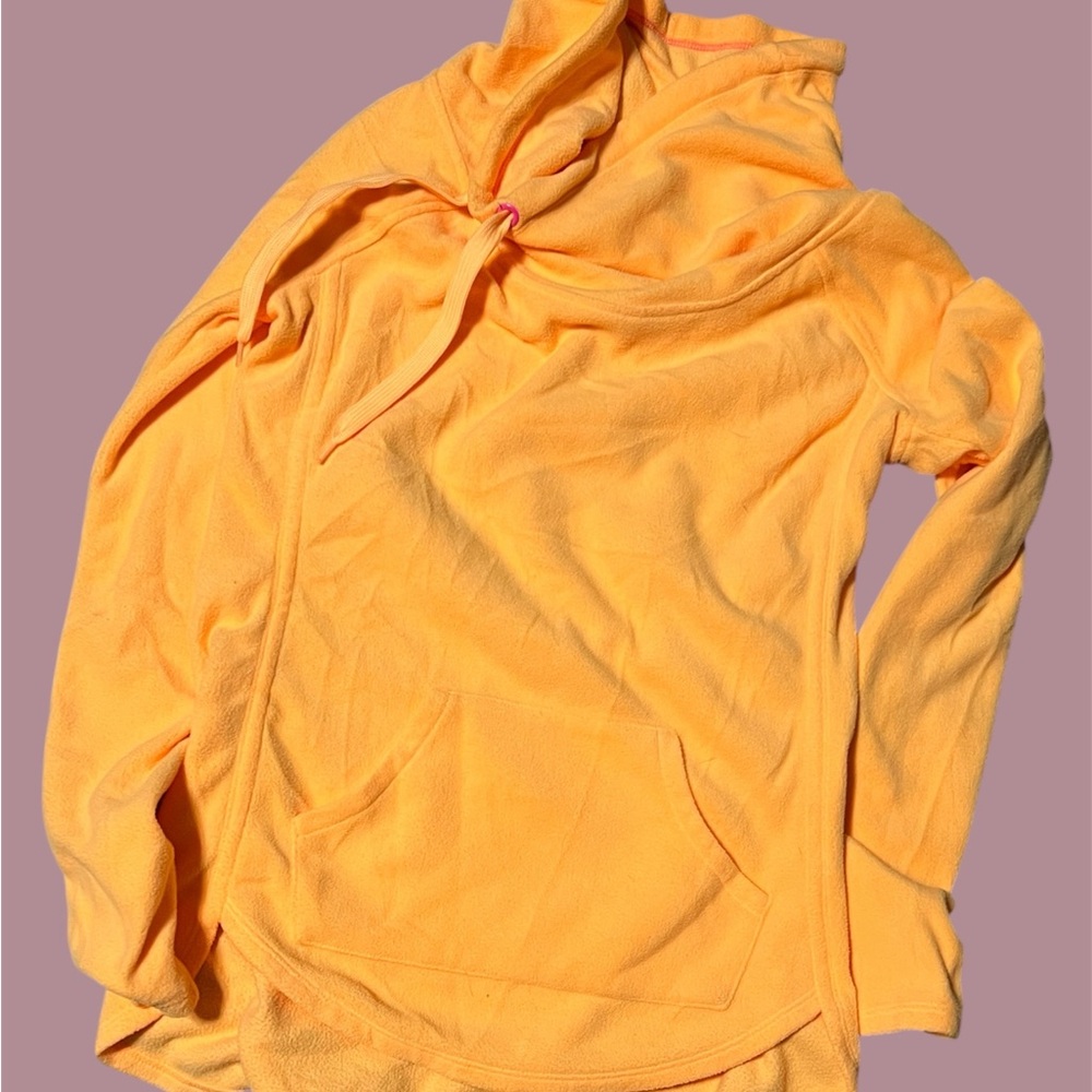 Vibrant Orange Women's Pocket Sweater #444 - Picture 1 of 3
